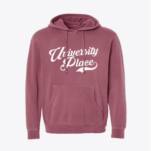 University Place Washington Vintage Team Pigment-Dyed Hoodie