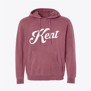 Kent Ohio Vintage Team Pigment-Dyed Hoodie