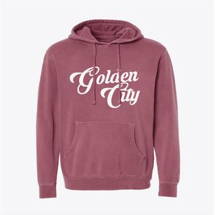 Golden City Missouri Vintage Team Pigment-Dyed Hoodie