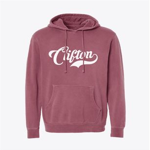 Clifton Virginia Vintage Team Pigment-Dyed Hoodie