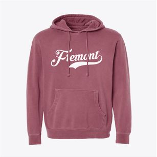 Fremont Utah Vintage Team Pigment-Dyed Hoodie