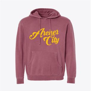 Archer City Texas Vintage Team Pigment-Dyed Hoodie