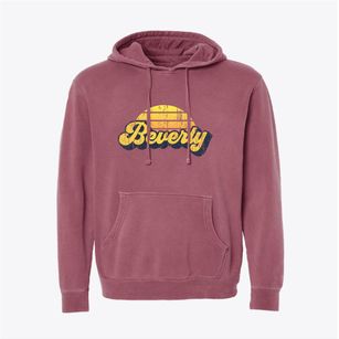 Beverly West Virginia Sublime Sunset Pigment-Dyed Hoodie