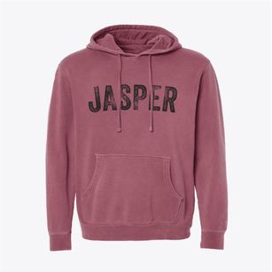 Jasper Michigan Timeless Retro Pigment-Dyed Hoodie