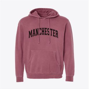 Manchester Maine Varsity Pigment-Dyed Hoodie