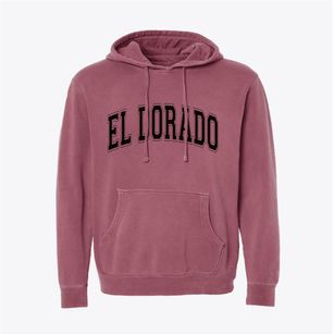 El Dorado Arkansas Varsity Pigment-Dyed Hoodie