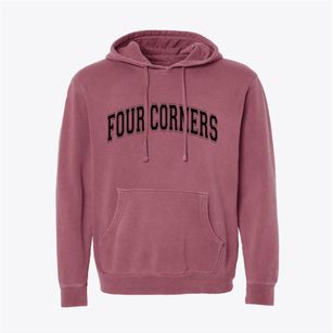 Four Corners Texas Varsity Pigment-Dyed Hoodie