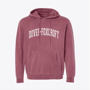 Dover-foxcroft Maine Varsity Pigment-Dyed Hoodie