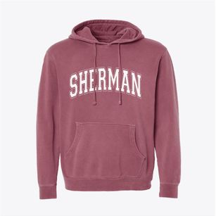 Sherman Texas Varsity Pigment-Dyed Hoodie