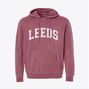 Leeds Maine Varsity Pigment-Dyed Hoodie