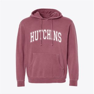 Hutchins Wisconsin Varsity Pigment-Dyed Hoodie