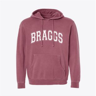 Braggs Oklahoma Varsity Pigment-Dyed Hoodie
