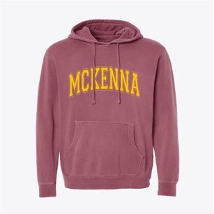 Mckenna Washington Varsity Pigment-Dyed Hoodie