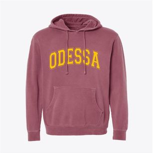 Odessa Delaware Varsity Pigment-Dyed Hoodie