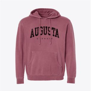 Augusta Georgia Urban Vibe Pigment-Dyed Hoodie