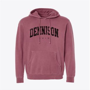 Dennison Ohio Urban Vibe Pigment-Dyed Hoodie