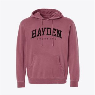 Hayden Colorado Urban Vibe Pigment-Dyed Hoodie