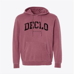 Declo Idaho Urban Vibe Pigment-Dyed Hoodie