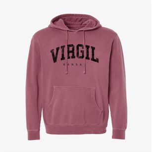 Virgil Kansas Urban Vibe Pigment-Dyed Hoodie