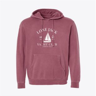 Lone Jack Missouri Yacht Club Pigment-Dyed Hoodie