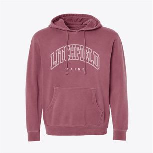 Litchfield Maine Inline Pigment-Dyed Hoodie