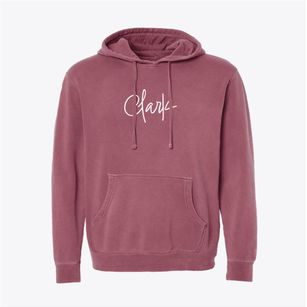 Clark North Carolina Freestyle Pigment-Dyed Hoodie