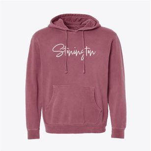 Stonington Maine Freestyle Pigment-Dyed Hoodie