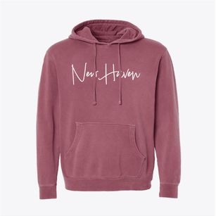 New Haven Iowa Freestyle Pigment-Dyed Hoodie