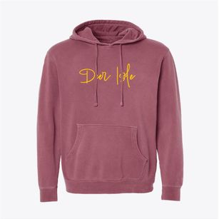 Deer Isle Maine Freestyle Pigment-Dyed Hoodie