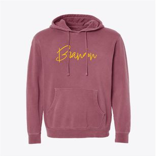 Brandon Mississippi Freestyle Pigment-Dyed Hoodie