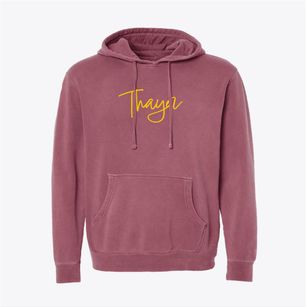 Thayer Kansas Freestyle Pigment-Dyed Hoodie