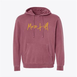 Moss Hill North Carolina Freestyle Pigment-Dyed Hoodie