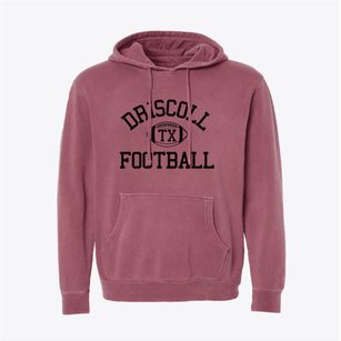Driscoll Texas Football Pigment-Dyed Hoodie