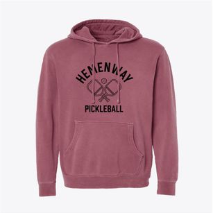 Hemenway Indiana Pickleball Pigment-Dyed Hoodie