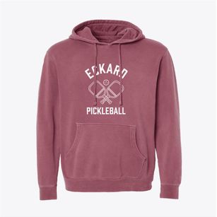 Eckard Illinois Pickleball Pigment-Dyed Hoodie