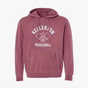 Kellerton Iowa Pickleball Pigment-Dyed Hoodie