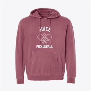 Joice Iowa Pickleball Pigment-Dyed Hoodie