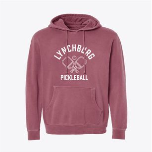 Lynchburg Texas Pickleball Pigment-Dyed Hoodie
