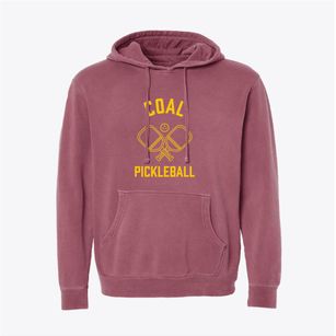Coal Pennsylvania Pickleball Pigment-Dyed Hoodie
