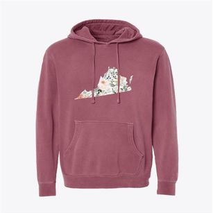  Virginia Spring Dream Pigment-Dyed Hoodie