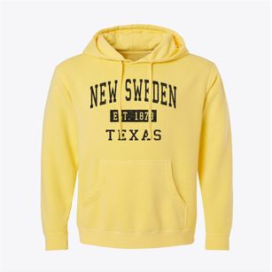 New Sweden Texas Classic Established Pigment-Dyed Hoodie