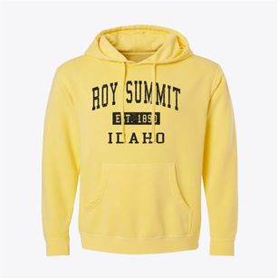 Roy Summit Idaho Classic Established Pigment-Dyed Hoodie
