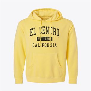 El Centro California Classic Established Pigment-Dyed Hoodie
