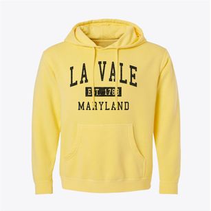 La Vale Maryland Classic Established Pigment-Dyed Hoodie