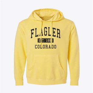 Flagler Colorado Classic Established Pigment-Dyed Hoodie
