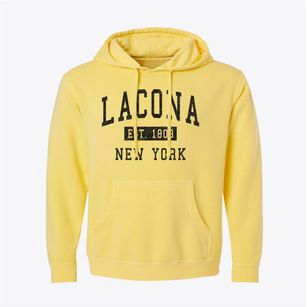 Lacona New York Classic Established Pigment-Dyed Hoodie