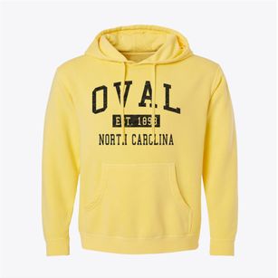 Oval North Carolina Classic Established Pigment-Dyed Hoodie