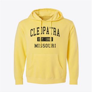 Cleopatra Missouri Classic Established Pigment-Dyed Hoodie