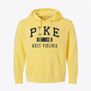 Pike West Virginia Classic Established Pigment-Dyed Hoodie