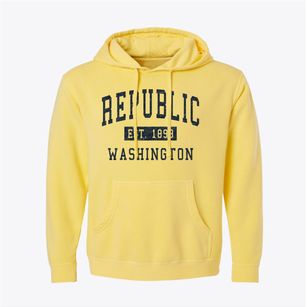 Republic Washington Classic Established Pigment-Dyed Hoodie